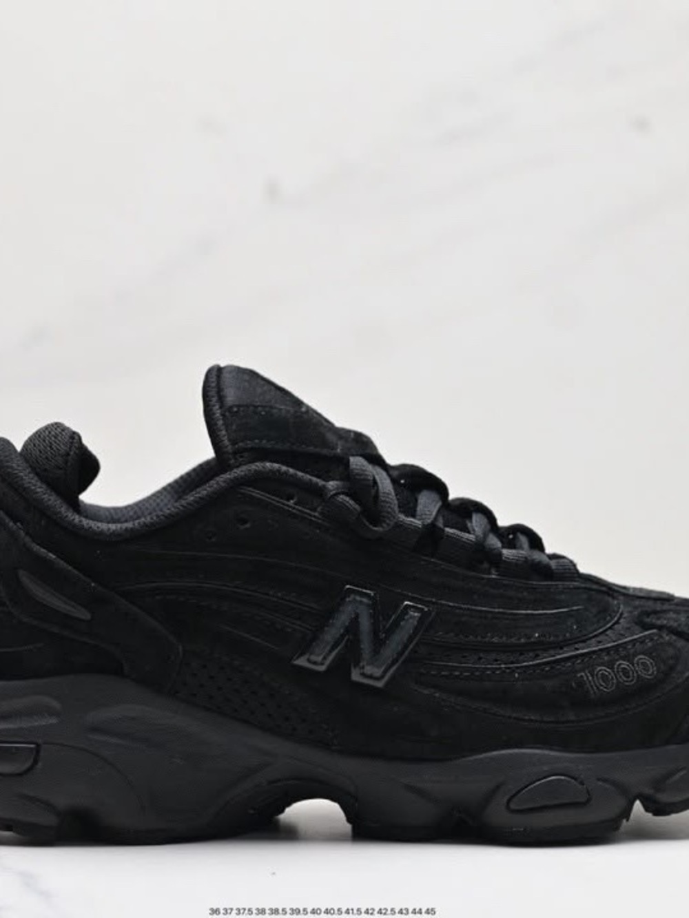 New Balance Black Suede 1000 Classic Trainer